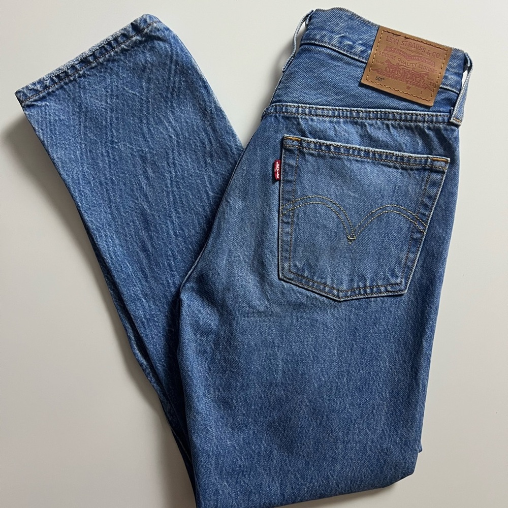 501 Levi's High Rise Women Jeans - Blue